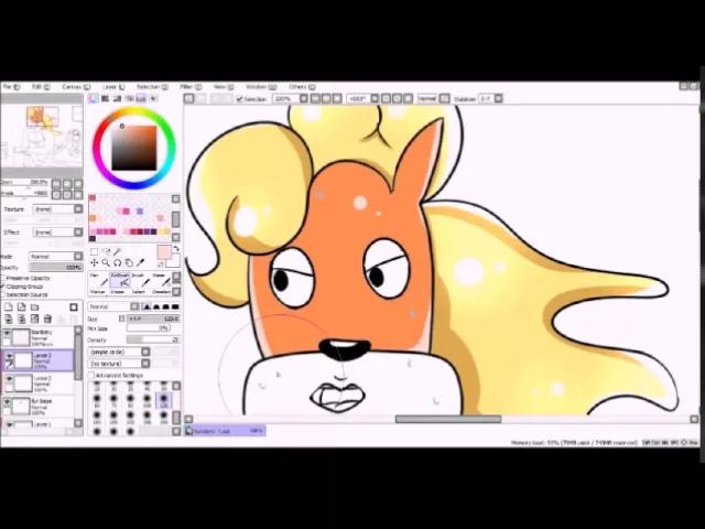 Me Re-Drawing one of my old Bardonic pics